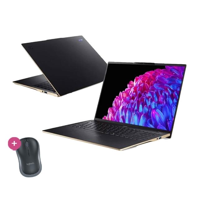 【Acer】無線滑鼠組★16吋 Ultra 7 OLED輕薄AI筆電(Swift/SF16-51-70ZY/Ultra 7-258V/32G/512G SSD/W11)