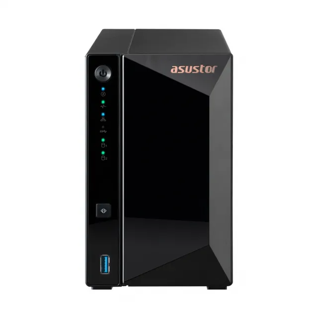 【ASUSTOR 華芸】搭希捷IronWolf 4TBx2★AS3302T v2 2Bay NAS網路儲存伺服器