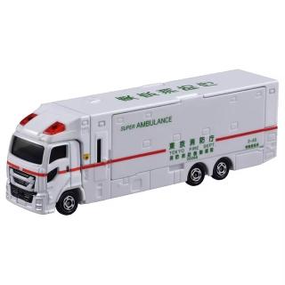 【TOMICA】多美超長型小汽車 NO.144 ISUZU GIGA SUPER 救護車