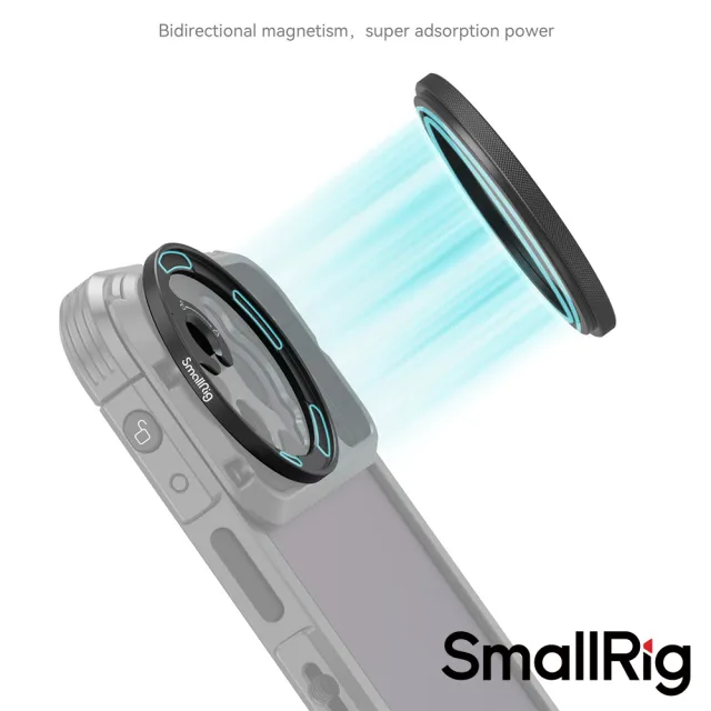 【SmallRig 斯莫格】4388B CPL磁吸偏光鏡 52mm(公司貨)