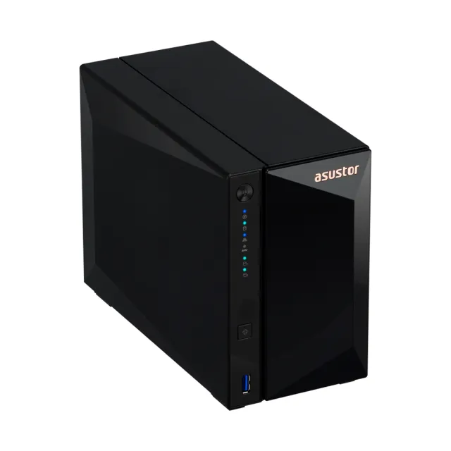 【ASUSTOR 華芸】搭希捷IronWolf 8TBx2★AS3302T v2 2Bay NAS網路儲存伺服器