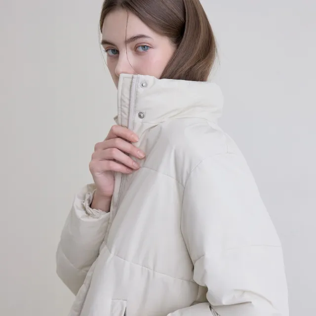 【GIORDANO 佐丹奴】女裝防潑水麵包外套 E-care輕暖系列(37 燕麥卡其)