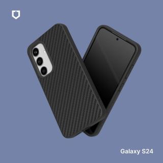 【RHINOSHIELD 犀牛盾】Samsung Galaxy S24/S24+/S24 Ultra SolidSuit 碳纖維紋路防摔背蓋手機保護殼