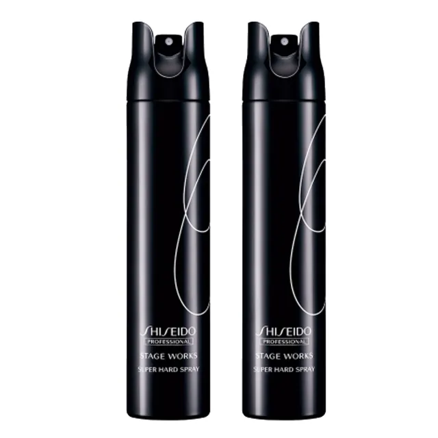 【SHISEIDO 資生堂】黑武士定型霧 180g X2入組(公司貨)