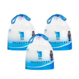 【ITO 日本伊藤】捲筒式鮫紋洗臉巾(3入組/共240抽)
