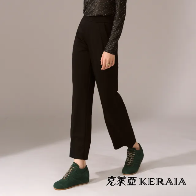 【KERAIA 克萊亞】魅力價-無重力感超Q彈空氣棉休閒褲(兩款；兩色；M-XXL)