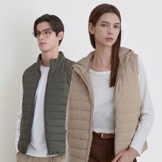 【GIORDANO 佐丹奴】男女裝輕暖蓄熱刷毛舖棉背心(多色任選)