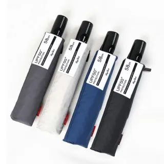 【雨傘王】BigRed型男 快乾傘布 防曬降溫  自動傘 折疊傘 防潑水 反光邊條 抗風傘骨 抗UV(終身免費維修*)