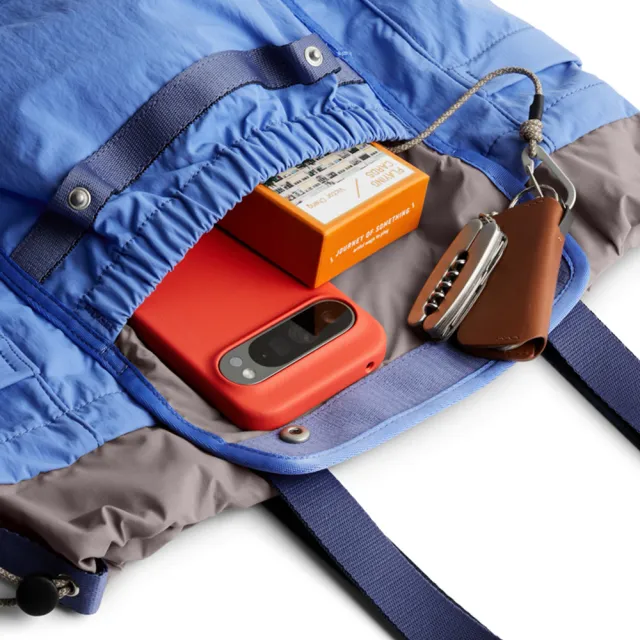 【Bellroy】官方直營 Cinch Tote 16L 適弛通勤束口單肩包(丹寧藍/輕便包/大容量)