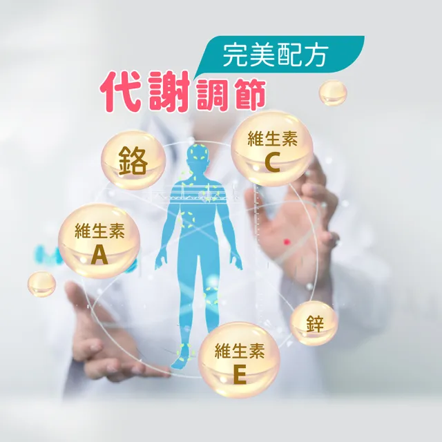 【寶齡富錦】喜安醣 鋅喜C Plus鉻膠囊-8入組(30顆/入)