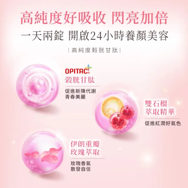 【娘家】穀胱甘肽GSH美日皙煥妍錠(60錠/盒)