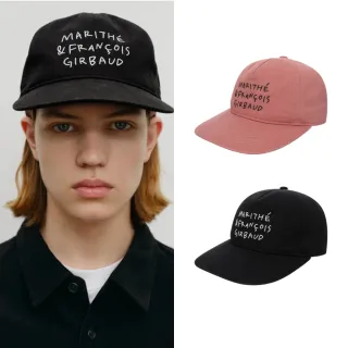 【MARITHE FRANCOIS GIRBAUD】官方旗艦 塗鴉字體刺繡棒球帽(多款任選)