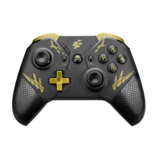 【FlashFire】PC/Switch專用 黑獨角BTG藍牙無線喚醒震動遊戲手把 巨集循環 寶可夢ZA(SP3600BK)