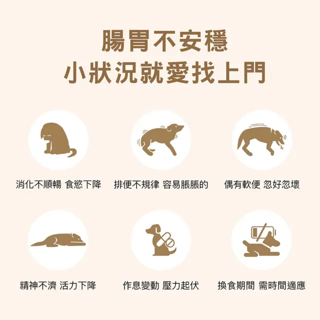 【HOMI 毛與家】腸胃淨 寵物益生菌保健粉-30包x3盒(貓咪益生菌 狗狗益生菌 腸胃保健品 犬貓適用)