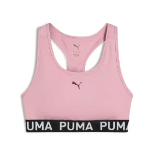 【PUMA官方旗艦】訓練系列4KEEPS織帶中衝擊運動內衣 女性 52696210