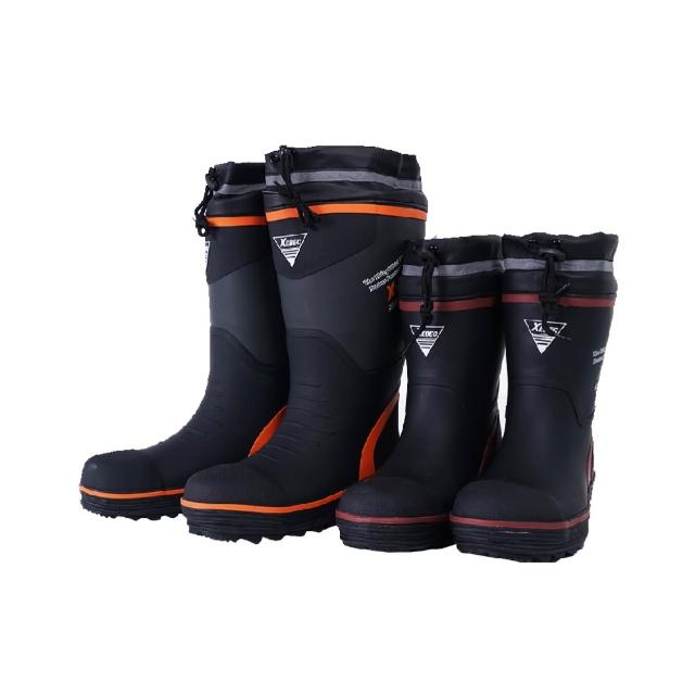 【RONIN 獵漁人】日本 XEBEC 防穿刺安全短筒雨鞋(工作鞋 防穿刺 雨鞋 鋼頭鞋 戶外 工作)