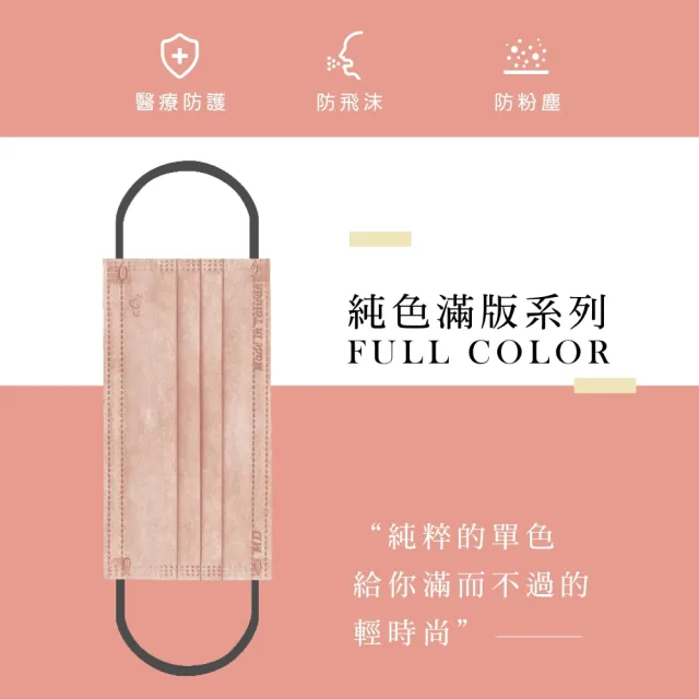 【宏瑋】成人平面醫療口罩 滿版系列4盒組｜50入/盒(成人口罩｜醫療級三層防護 防疫必備｜台灣製造))