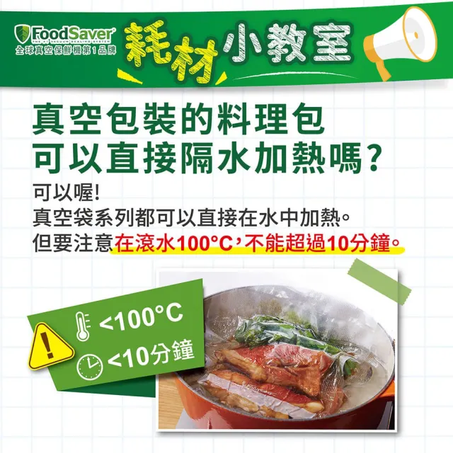 【FoodSaver】真空卷2入裝(11吋)