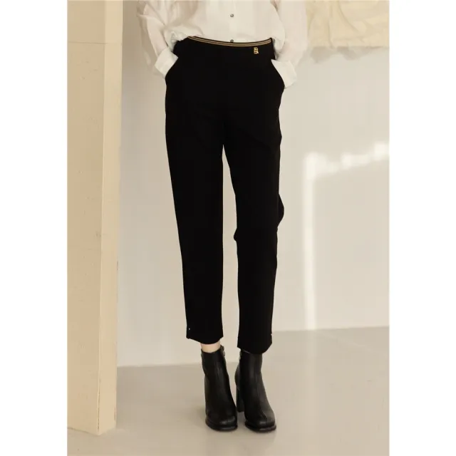 【SuperWands】時尚修身精細棉精品褲