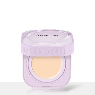 【MAYBELLINE 媚比琳】裸霧光無瑕氣墊水凝粉餅 9g(#小方塊)