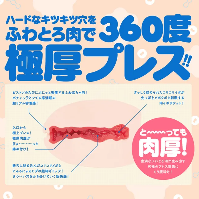 【Dr. 情趣】G PROJECT｜緊緻美妹 微肉 MAX｜飛機杯自慰器(日本原裝公司貨)