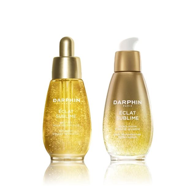 【DARPHIN 朵法】金緻逆時賦活修護組(金緻再生24K精露30ml+奢光露50ml)