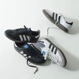 【adidas 愛迪達】SAMBA OG 經典鞋(ORIGINALS 休閒鞋 B75806白/B75807黑)