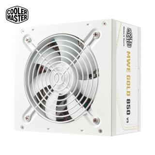 【Cooler Master 酷碼】MWE GOLD 850W V3 ATX3.1 直出線 金牌 850w 電源 白色(MWE GOLD 850W V3 ATX3.1)