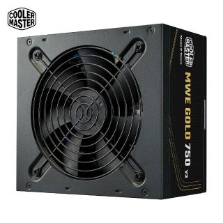 【Cooler Master 酷碼】MWE GOLD 750W V3 ATX3.1 直出線 金牌 750w 電源 黑色(MWE GOLD 750W V3 ATX3.1)