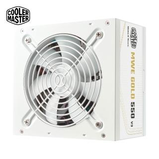 【Cooler Master 酷碼】MWE GOLD 550W V3 ATX3.1 直出線 金牌 550w 電源 白色(MWE GOLD 550W V3 ATX3.1)