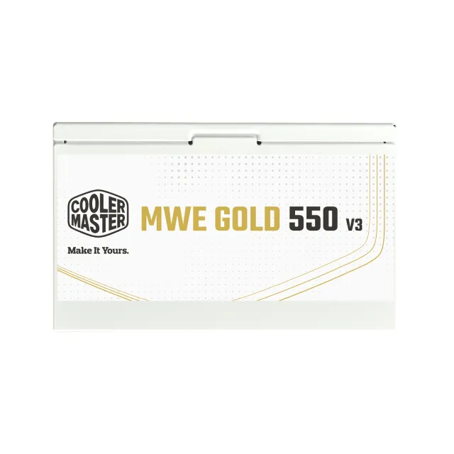 【Cooler Master 酷碼】MWE GOLD 550W V3 ATX3.1 直出線 金牌 550w 電源 白色(MWE GOLD 550W V3 ATX3.1)