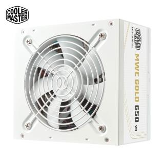【Cooler Master 酷碼】MWE GOLD 650W V3 ATX3.1 直出線 金牌 650w 電源 白色(MWE GOLD 650W V3 ATX3.1)