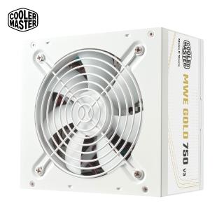 【Cooler Master 酷碼】MWE GOLD 750W V3 ATX3.1 直出線 金牌 750w 電源 白色(MWE GOLD 750W V3 ATX3.1)