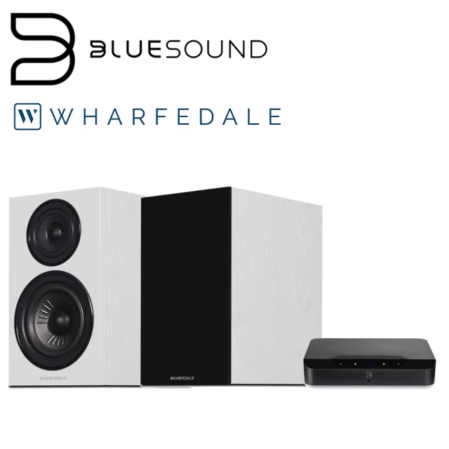 【BLUESOUND】兩聲道音響組合(POWERNODE EDGE + Wharfedale Diamond 12.2 喇叭)（其他規格）