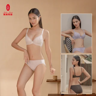 【曼黛瑪璉】3套組-包覆提托經典內衣 B-E罩杯