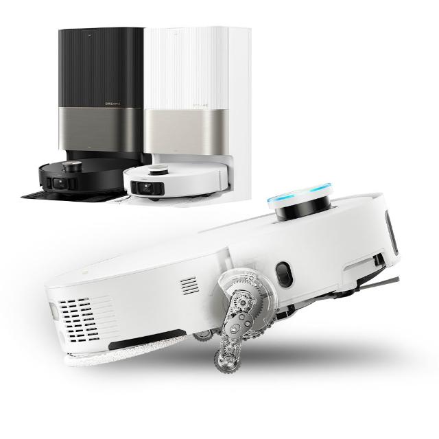  Dreame 追覓科技 X50 Ultra 掃拖機器人，以 18001Pa 以上超強吸力輕鬆清潔家庭，重髒汙偵測與越障模式確保全面覆蓋。基站支援自清潔、自動集塵、熱風烘乾、熱水洗拖布、自動新增清潔劑及卸除脫布，伸縮拖布與邊刷搭配拖布抬升功能，實現智慧拖地。具防掉落、自動回充、虛擬牆、視訊、聲控及自動給水裝置，重量 5.1kg 以上，適合大坪數家庭，享 1 年保固安心使用。 