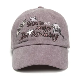 【Mark Gonzales官方旗艦】SHMOO MUST BE KIDDING 棒球帽-粉色