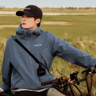 【Discovery Expedition】BERTEX 3L 男版連帽外套 機能外套 防風 防潑水(DMWJ3A054-BLD)