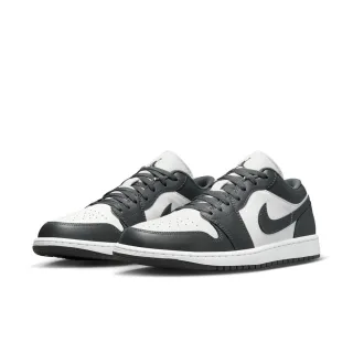 【NIKE 耐吉】休閒鞋 復古籃球鞋_男_AIR JORDAN 1 LOW_黑色(553558044)