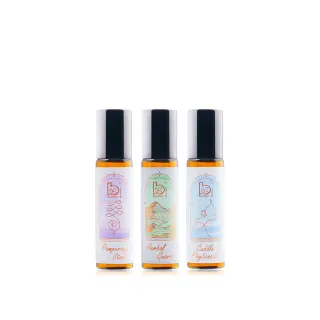 【Bonnie House 植享家】有機好棒棒滾珠精油10ml(多款任選三入)