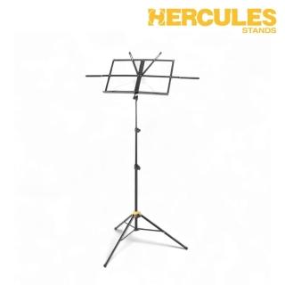 【Hercules 海克力斯】BS050B 三段式摺疊譜架 含袋／穩固可靠的支撐(收納譜架 STAND 樂譜架 播客 DM架)