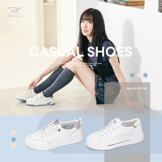 【Robinlo】真皮獨家時尚好評厚底鞋休閒鞋小白鞋(多款任選)
