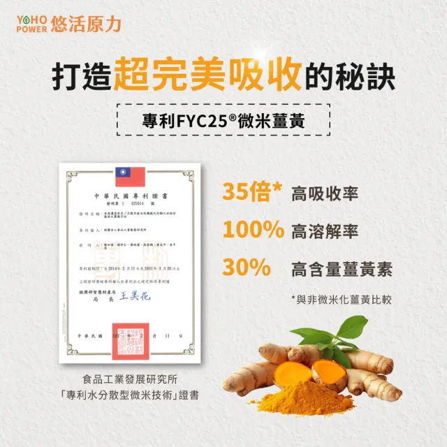 【悠活原力】悠活薑黃朝鮮薊植物膠囊X3盒(30粒/盒 共90粒 薑黃素 吳淡如真情推薦)