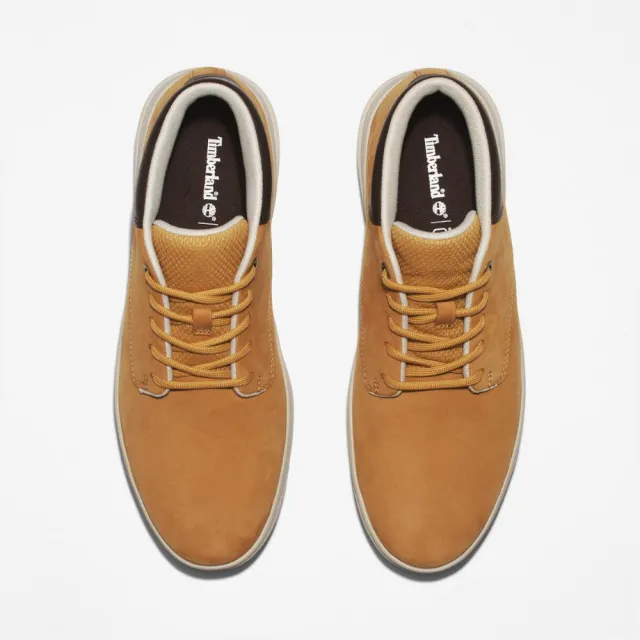 【Timberland】男款小麥色中筒休閒鞋(A5S4Z231)
