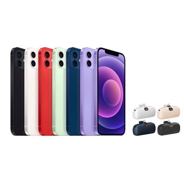 【Apple】A+ 級福利品 iPhone 12 128G 6.1吋(口袋行動電源組)