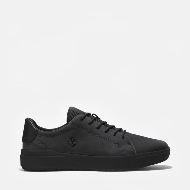 【Timberland】男款黑色低筒休閒鞋(A5S8R015)