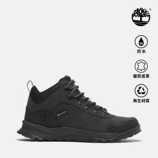 【Timberland】女款黑色Lincoln Peak防水低筒健行鞋(A2NWBEK5)
