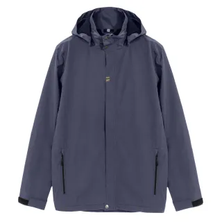 【GFoneone】男功能阻菌防水外套-深藍(男外套 阻菌/防水/透濕/防潑水/汙水/保暖)