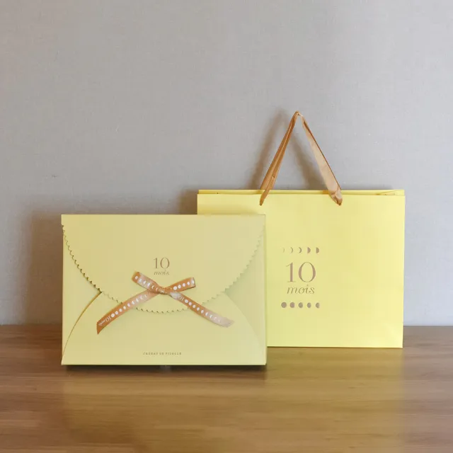 【Hoppetta】蘑菇六層紗防踢背心圍兜禮盒組(0-3歲嬰童版 日本製冬暖夏涼四季款)