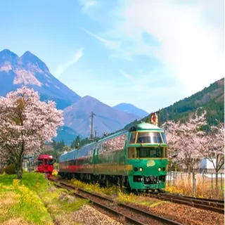 【喜鴻假期】【福岡鐵道海陸空５日】由布院之森鐵道、柳川搖船、九重夢吊橋、湯布院、螃蟹吃到飽